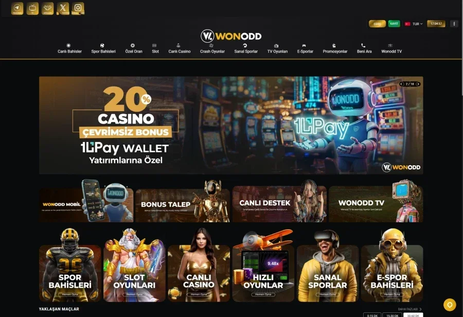 Wonodd ekran görüntüsü